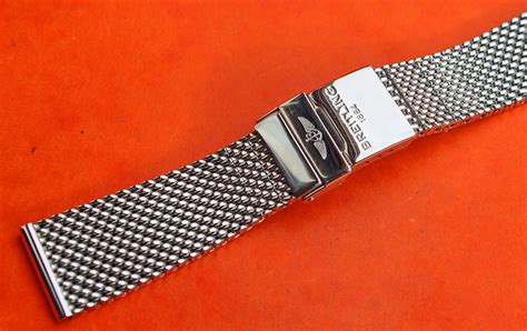 milanaise armband for breitling 22 mm|milanaise watch bracelets.